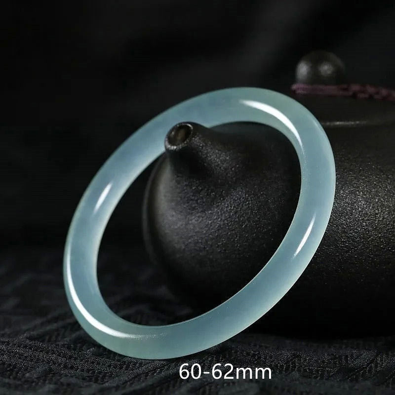 Nimara Ritual Natural Jade Healing Blessing Bangle Bracelet