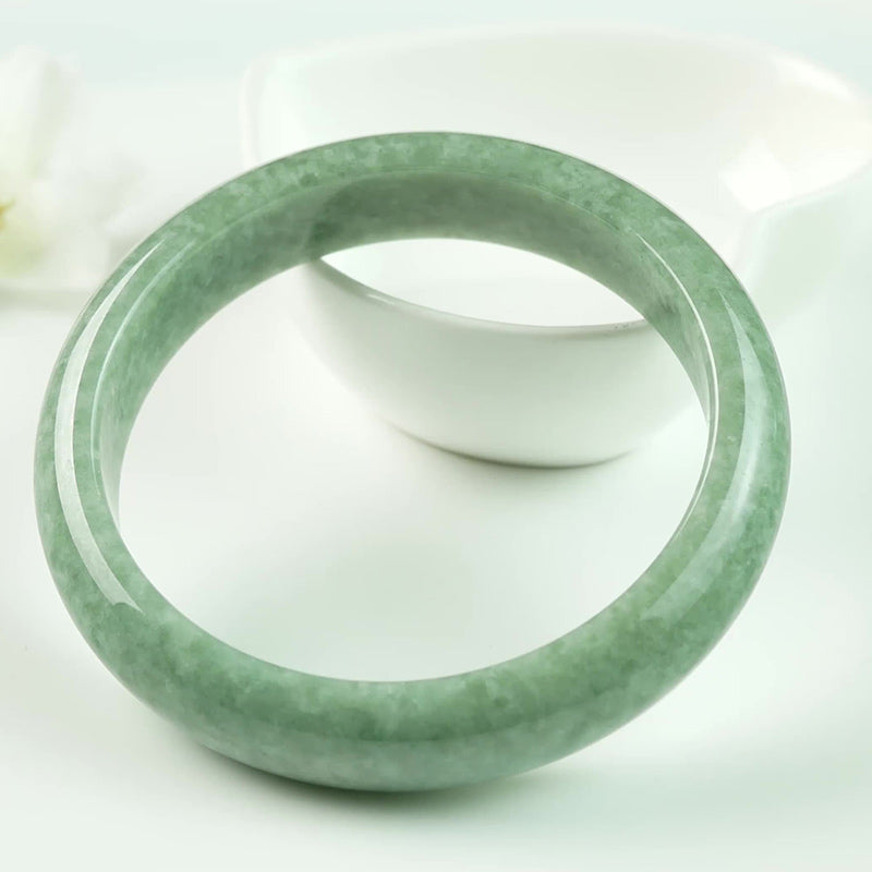 Nimara Ritual Natural Jade Luck Wealth Bangle Bracelet