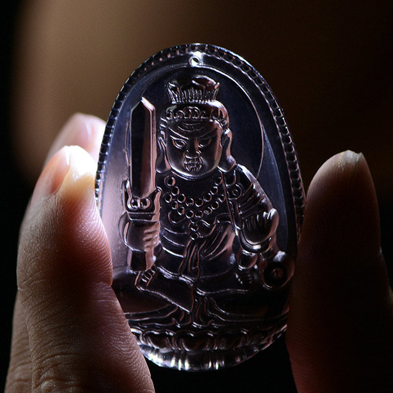 Nimara Ritual Chinese Zodiac Obsidian Protection Necklace