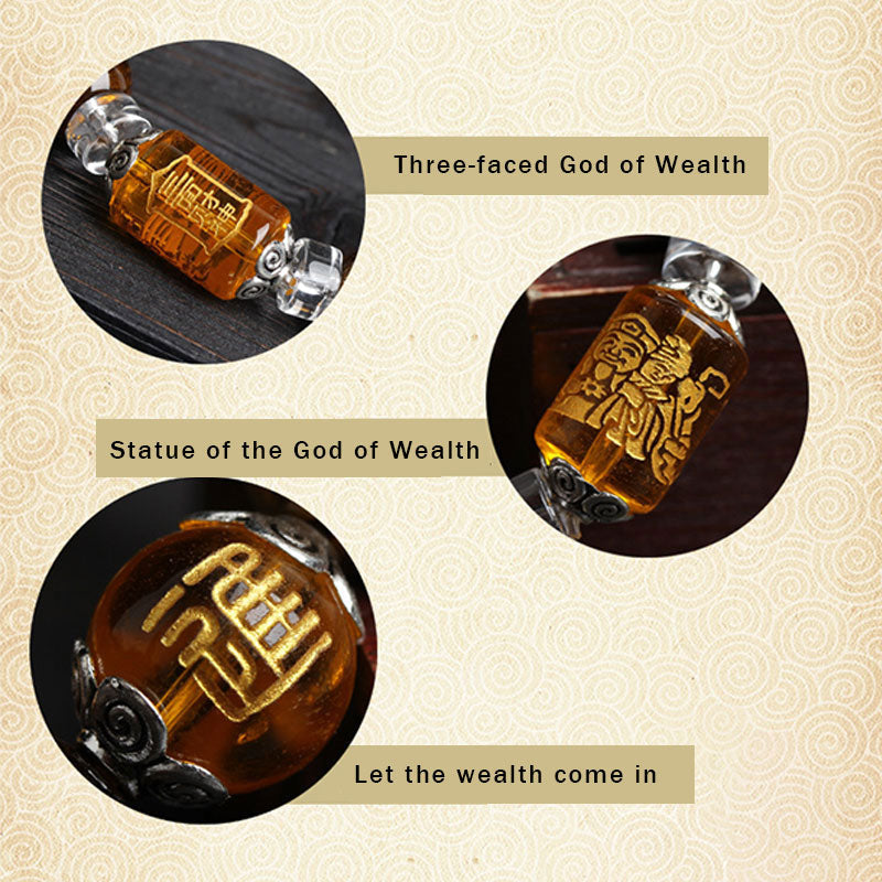 Nimara Ritual Tiger Eye Bead Fortune Prosperity Bracelet