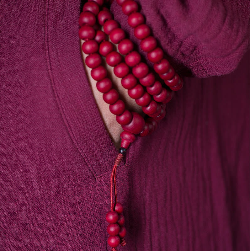Nimara Ritual 108 Mala Beads Natural Abelia Biflora Wood Protection Bracelet