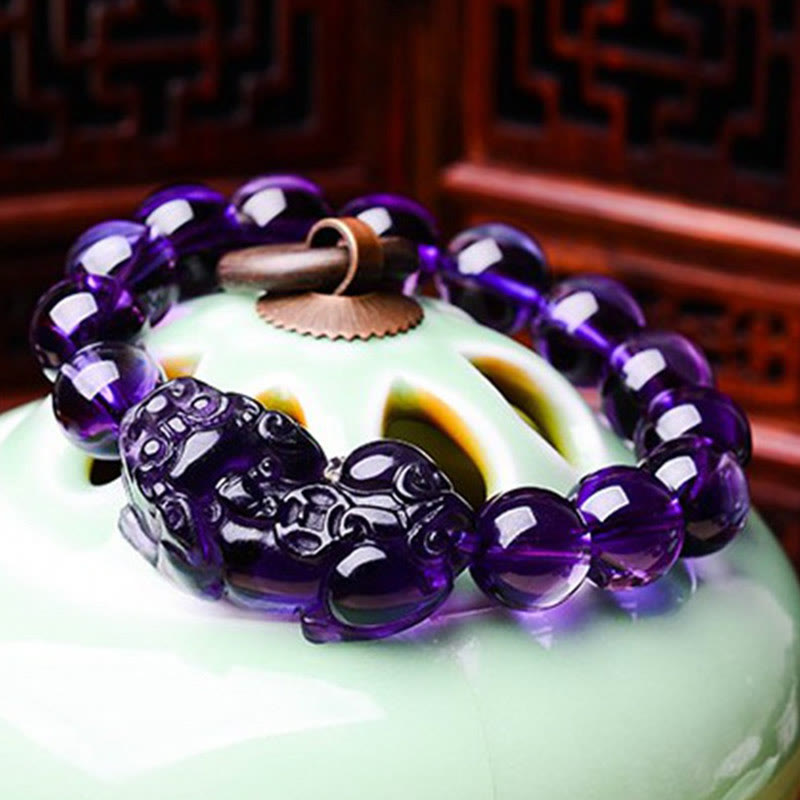 Nimara Ritual Feng Shui Amethyst Fortune Wealth Bracelet