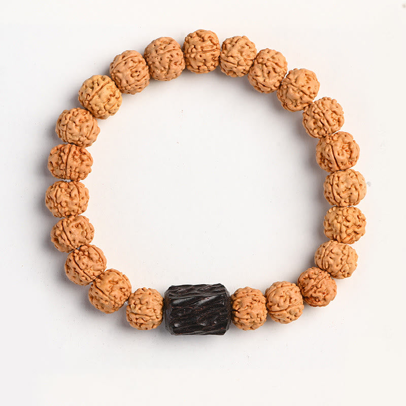 Nimara Ritual Tibet Rudraksha Bodhi Seed Wealth Auspiciousness Bracelet