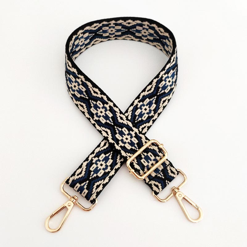 Nimara Ritual Multicolor Embroidered Shoulder Bag Straps