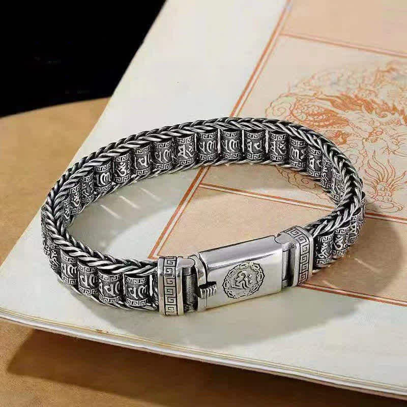 Nimara Ritual Tibet Handmade Om Mani Padme Hum Wisdom Peace Bracelet