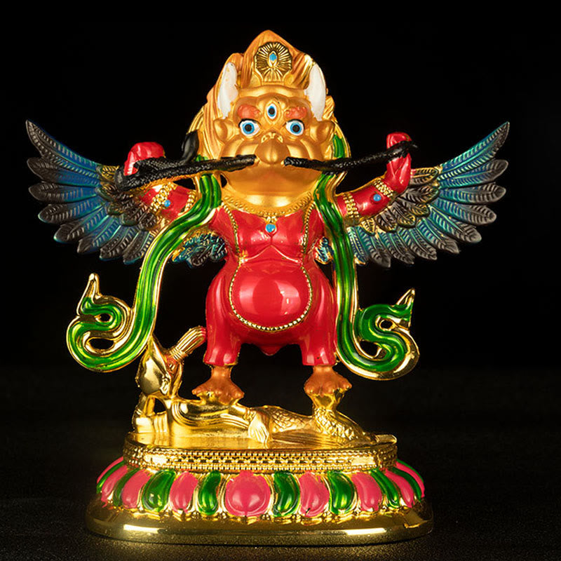 Nimara Ritual Tibet Garuda Bird Alloy Keep Evil Spirits Away Home Decoration