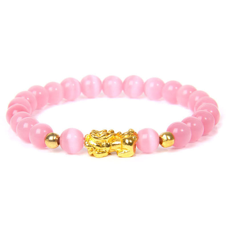 Nimara Ritual FengShui Lucky Pixiu Obsidian Wealth Bracelet
