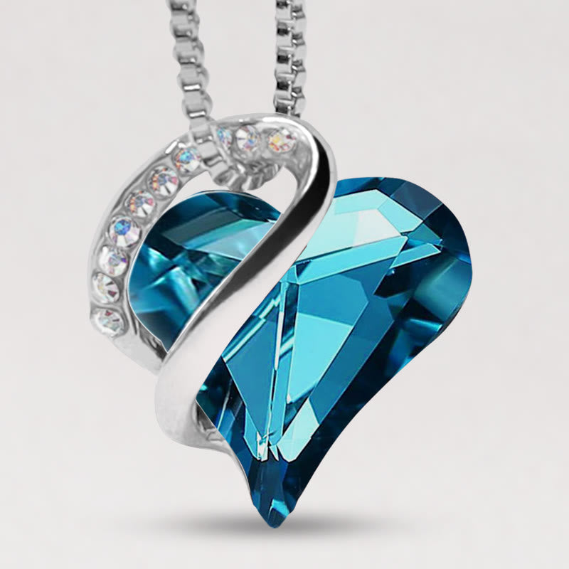 Nimara Ritual Love Heart Birthstone Healing Energy Necklace Pendant