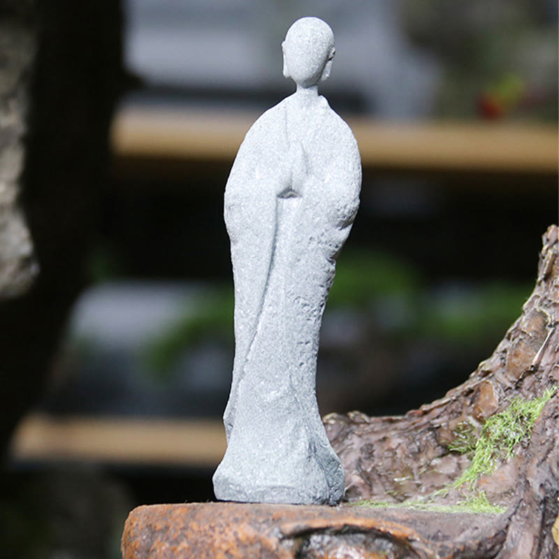 Nimara Ritual Meditation Buddha Monk Serenity Home Decoration