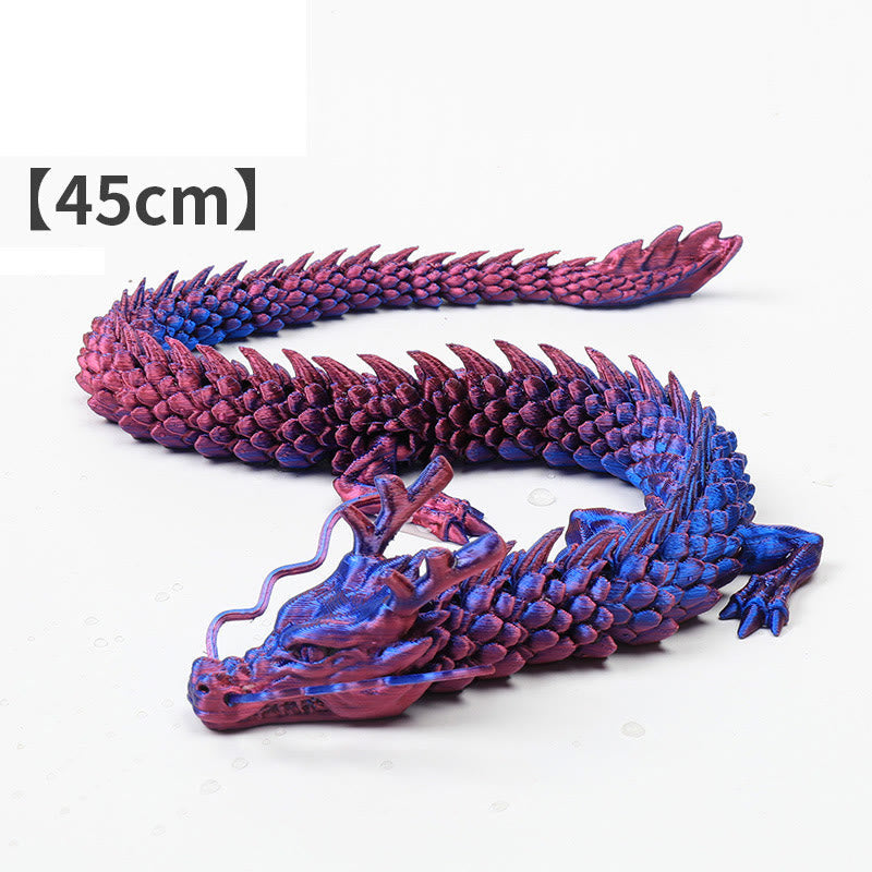 Nimara Ritual Feng Shui Dragon Luminous 3D Printed Dragon Luck Success Home Decoration