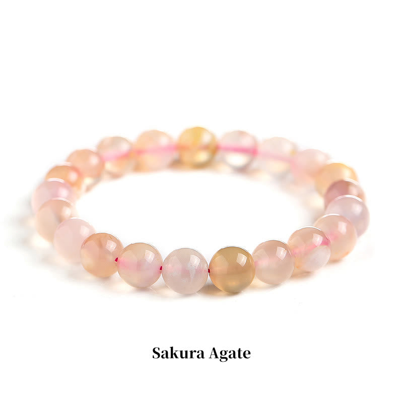 Nimara Ritual Natural Stone Quartz Healing Beads Bracelet