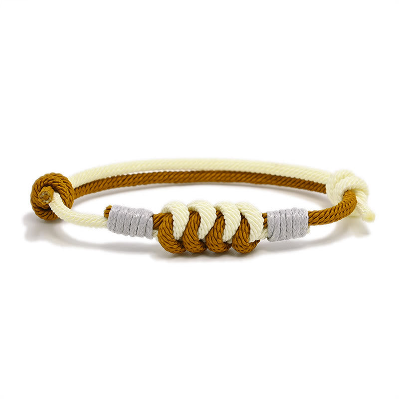 Nimara Ritual Simple Design King Kong Knot Strength Braid String Bracelet
