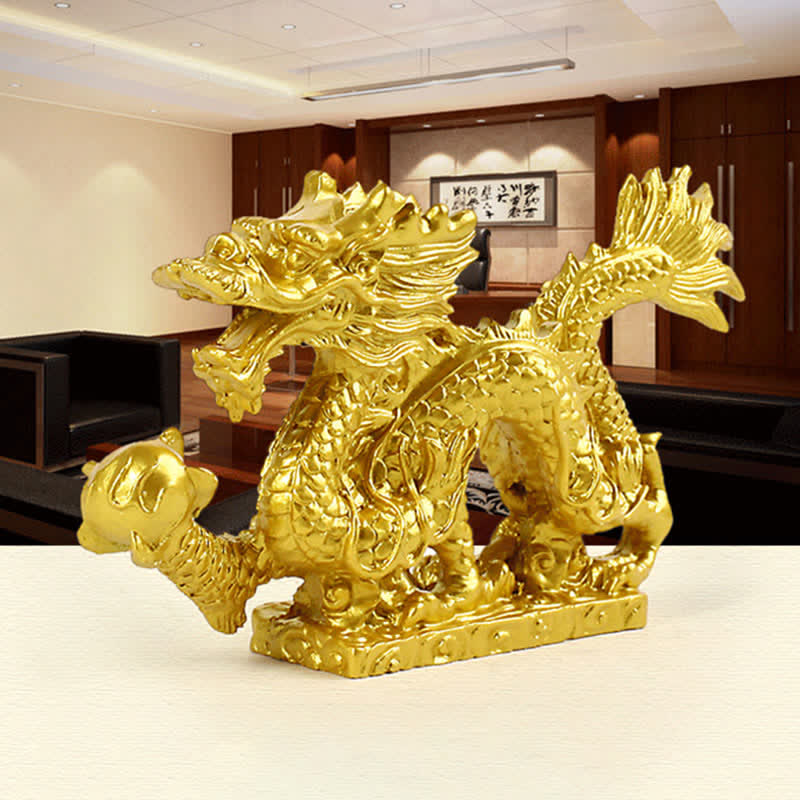 Nimara Ritual Feng Shui Dragon Auspicious Cloud Wealth Luck Decoration