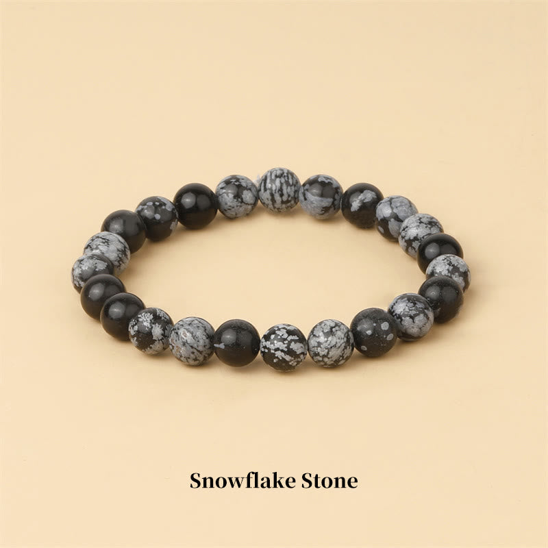 Nimara Ritual Natural Stone Quartz Healing Beads Bracelet