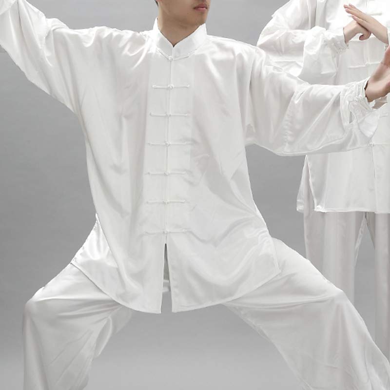 Nimara Ritual Simple Pattern Meditation Prayer Spiritual Zen Tai Chi Qigong Practice Unisex Clothing Set