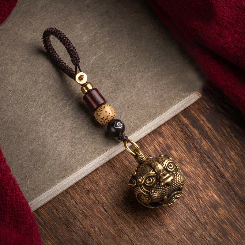 Nimara Ritual PiXiu Wealth Copper Key Chain