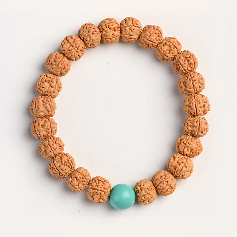 Nimara Ritual Tibet Rudraksha Bodhi Seed Wealth Auspiciousness Bracelet