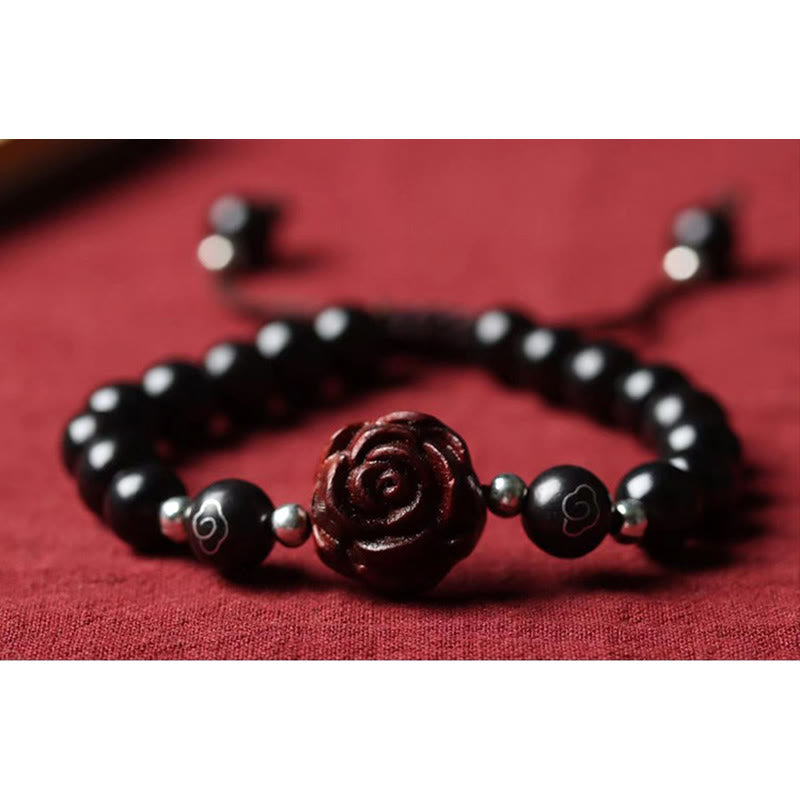 Nimara Ritual Small Leaf Red Sandalwood Sooth Bracelet