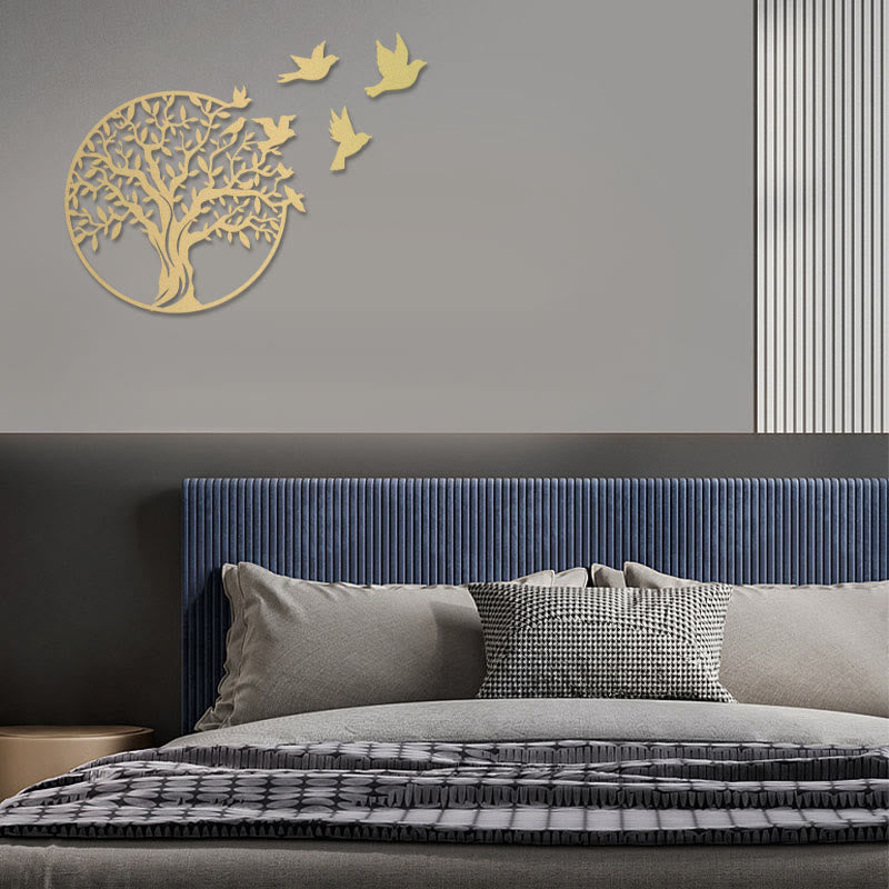 Nimara Ritual Tree of Life Birds Sign Housewarming Gift Unity Wall Art
