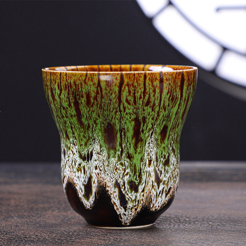 Nimara Ritual Vintage Kiln Change Design Ceramic Coffee Mug Tea Cup 150ml