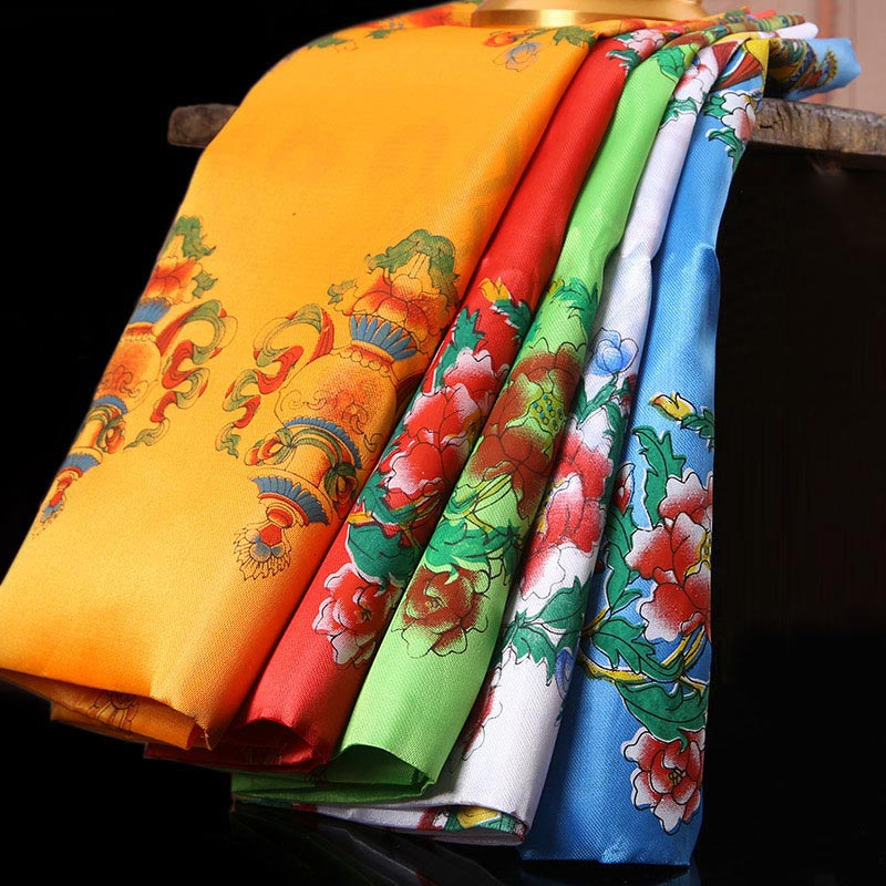 Nimara Ritual Tibetan Lucky Blessing 5 Colors Khata Decoration