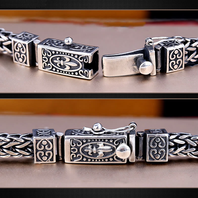 Nimara Ritual Retro Dragon Keel Braided Design Balance Healing Bracelet