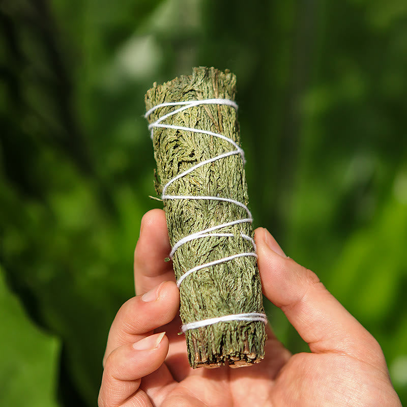Nimara Ritual Cedar Smudge Stick for Home Cleansing Incense Meditation and Rituals Cedar Sticks Incense Wands