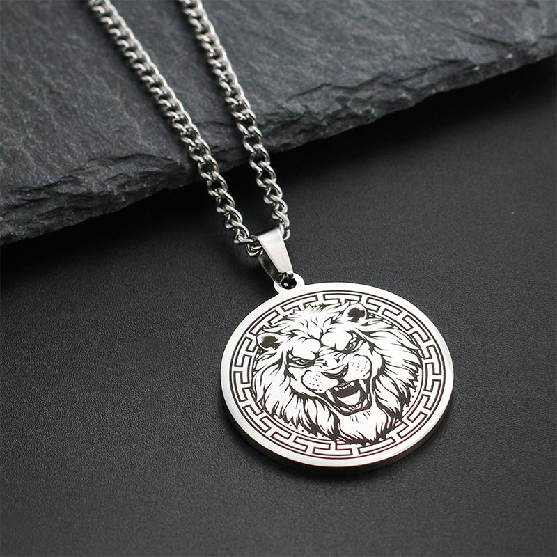 Nimara Ritual Animal Titanium Steel Chain Necklace Protection Pendant