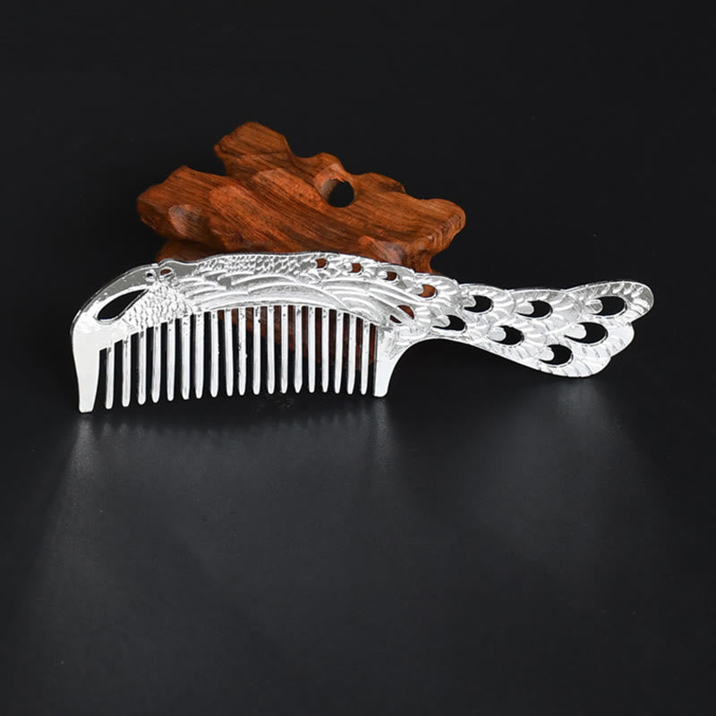 Nimara Ritual Lucky Dragon Phoenix Protection Strength Comb