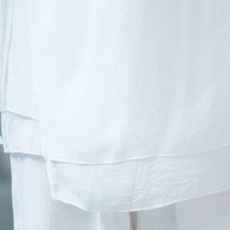 Nimara Ritual Yoga Cotton Linen Clothing Uniform Meditation Zen Practice Women's Set