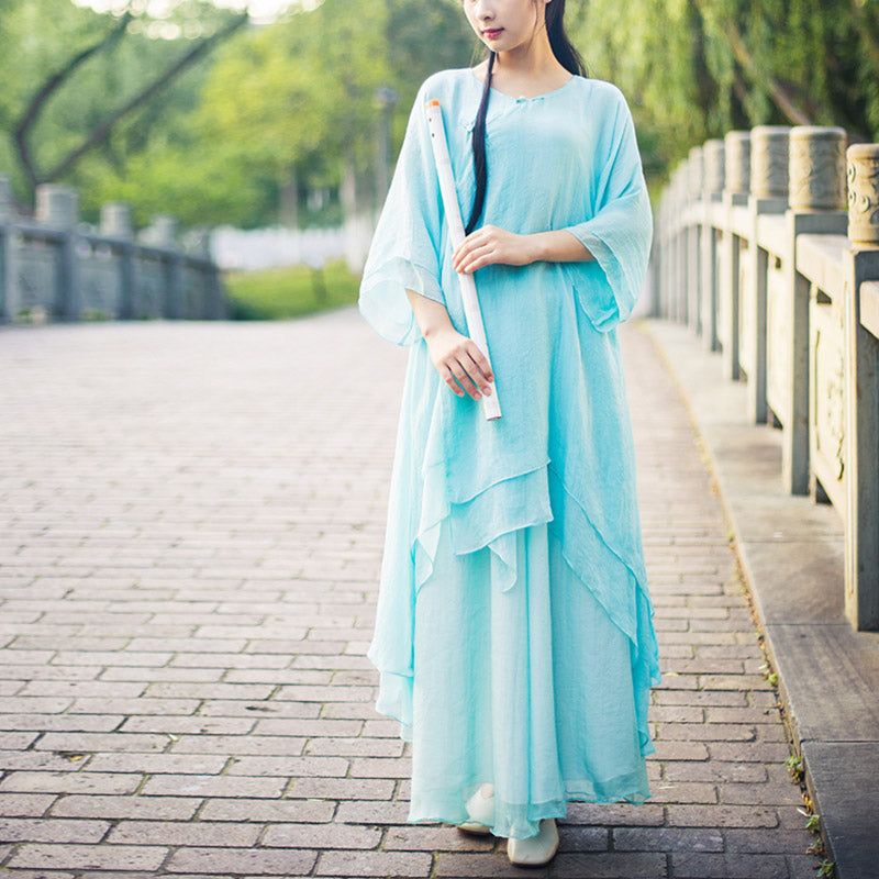 Nimara Ritual 3Pcs Yoga Chiffon Clothing Uniform Meditation Zen Practice Women's Set