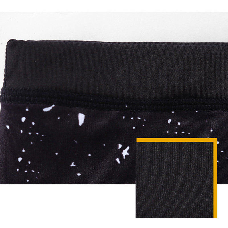 Nimara Ritual Lines Weeds Sakura Flowers Black Tree Print Pants Sports Fitness Yoga Leggings Women's Yoga Pants