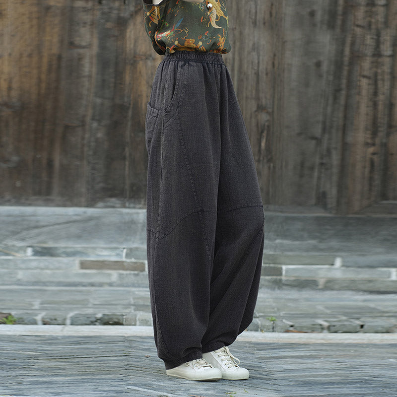 Nimara Ritual Pants Harem Trousers Loose Zen Yoga Tai Chi Women's Pants