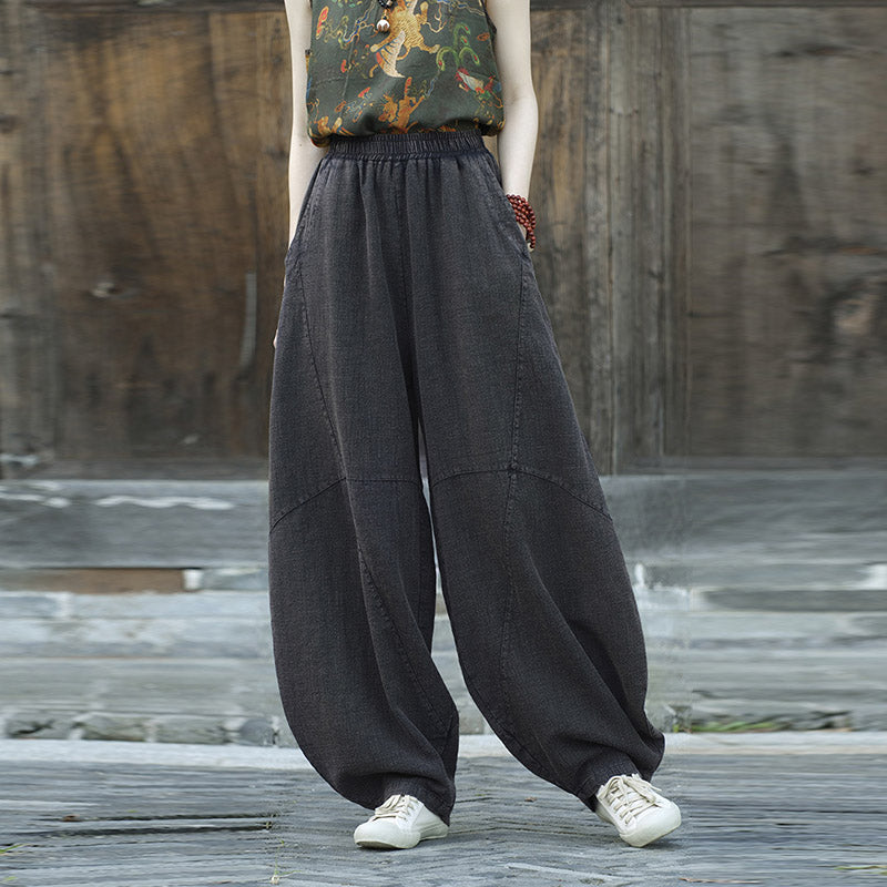 Nimara Ritual Pants Harem Trousers Loose Zen Yoga Tai Chi Women's Pants