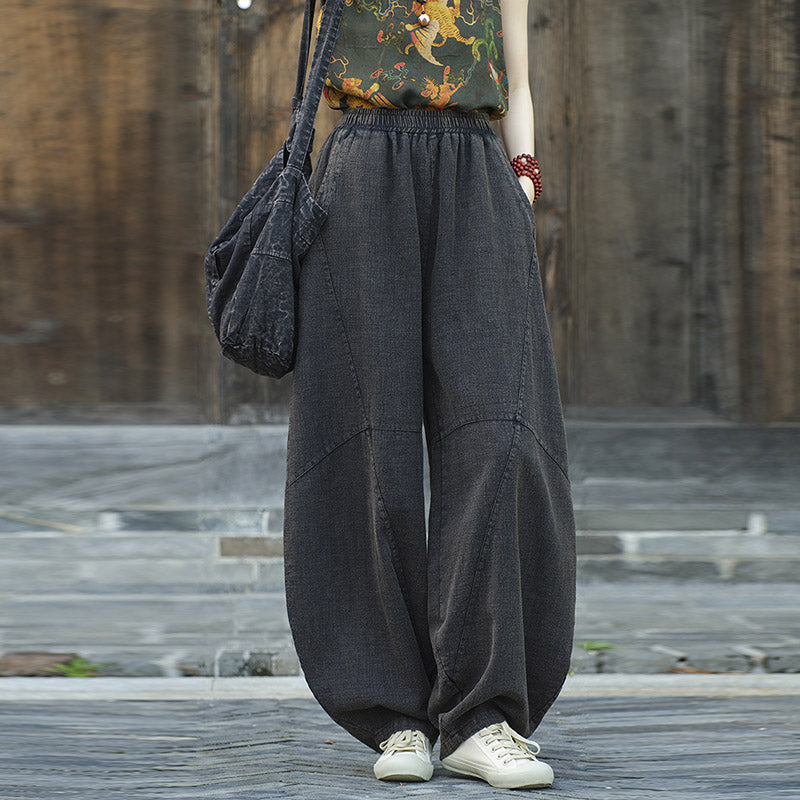 Nimara Ritual Pants Harem Trousers Loose Zen Yoga Tai Chi Women's Pants