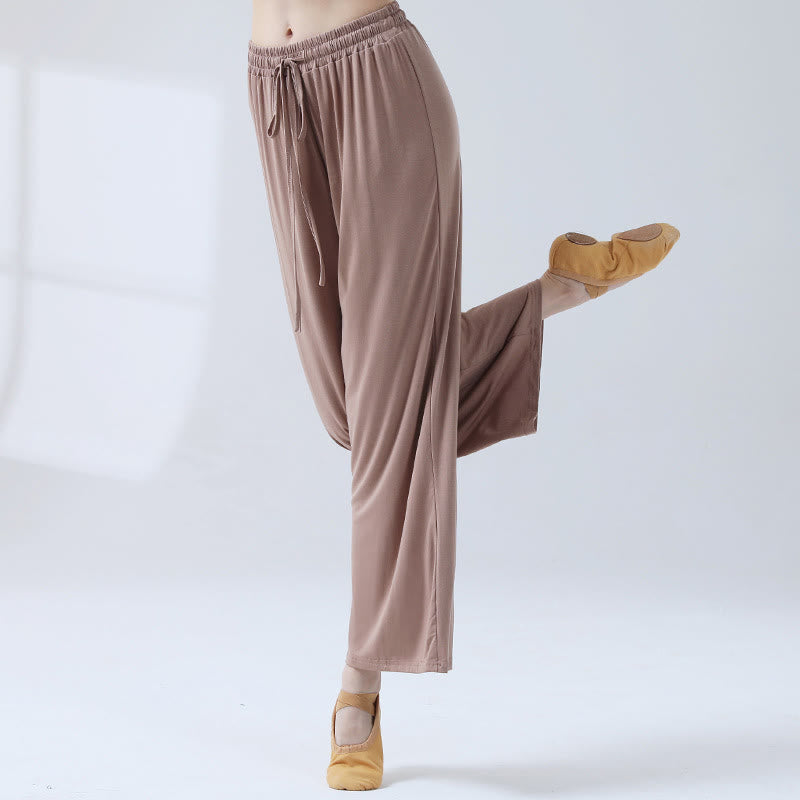 Nimara Ritual Loose Modal Drawstring Wide Leg Pants For Yoga Dance