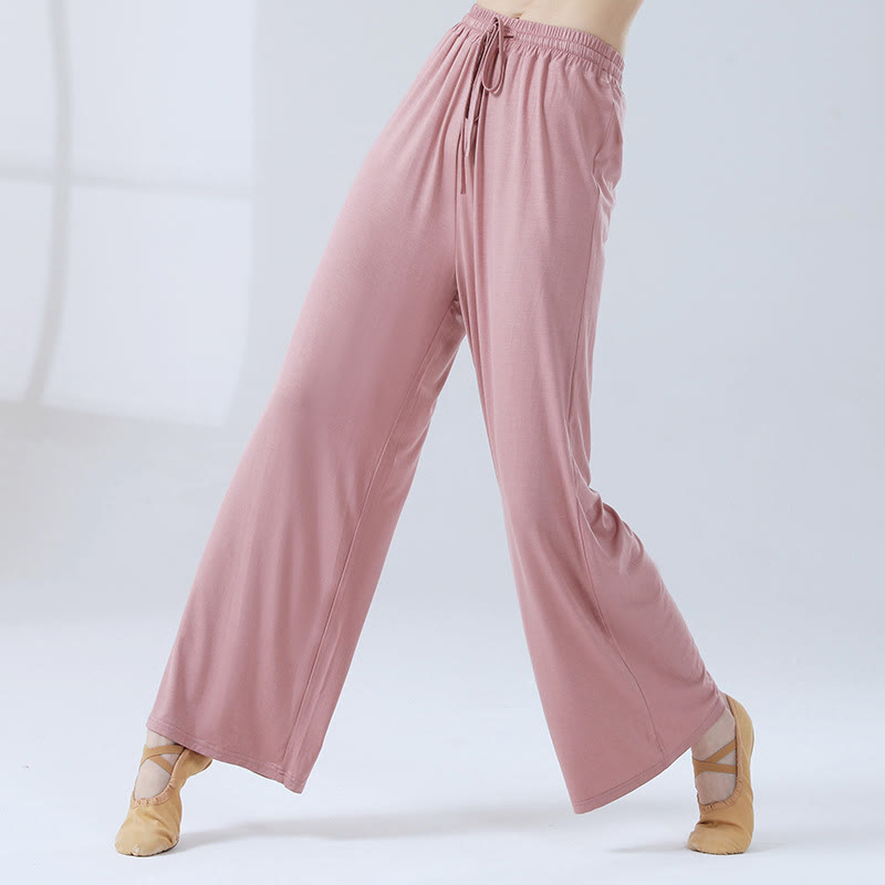 Nimara Ritual Loose Modal Drawstring Wide Leg Pants For Yoga Dance
