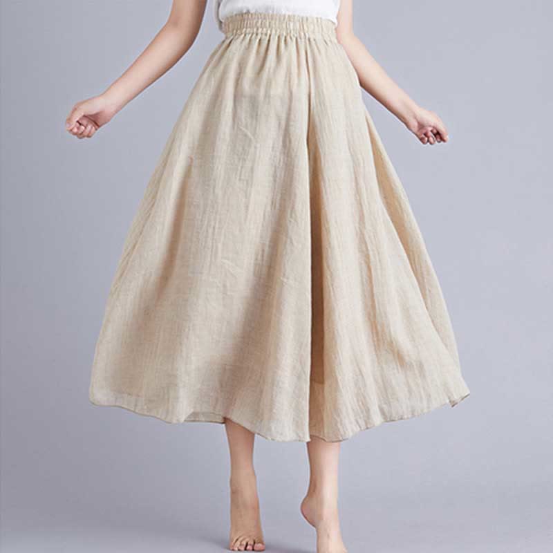 Nimara Ritual Women Casual Loose Cotton Linen Wide Leg Pants For Yoga Dance