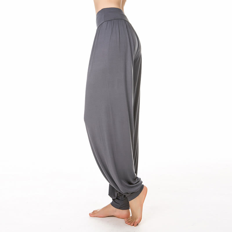 Nimara Ritual Solid Color Yoga Dance Long Harem Pants