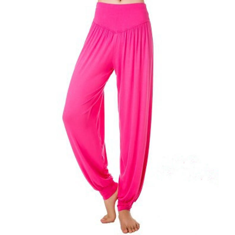 Nimara Ritual Solid Color Yoga Dance Long Harem Pants