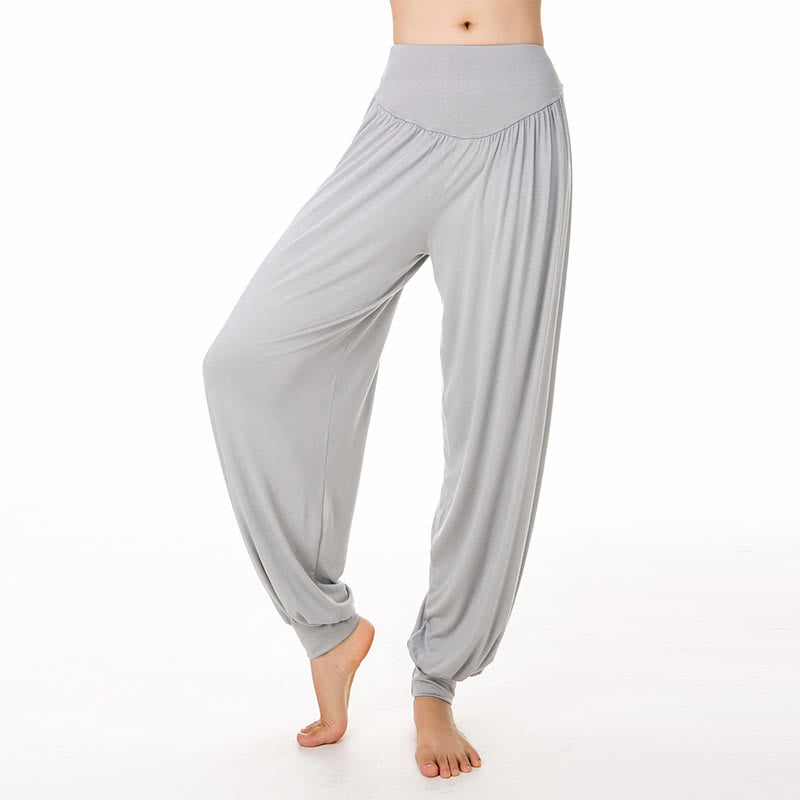 Nimara Ritual Solid Color Yoga Dance Long Harem Pants