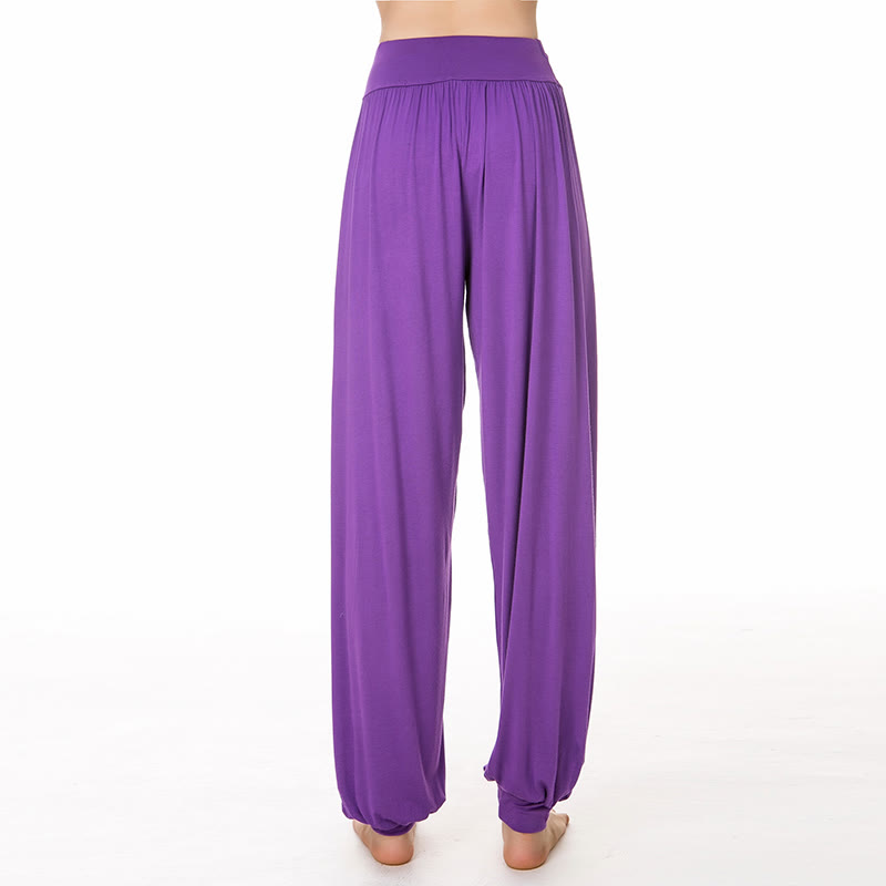 Nimara Ritual Solid Color Yoga Dance Long Harem Pants