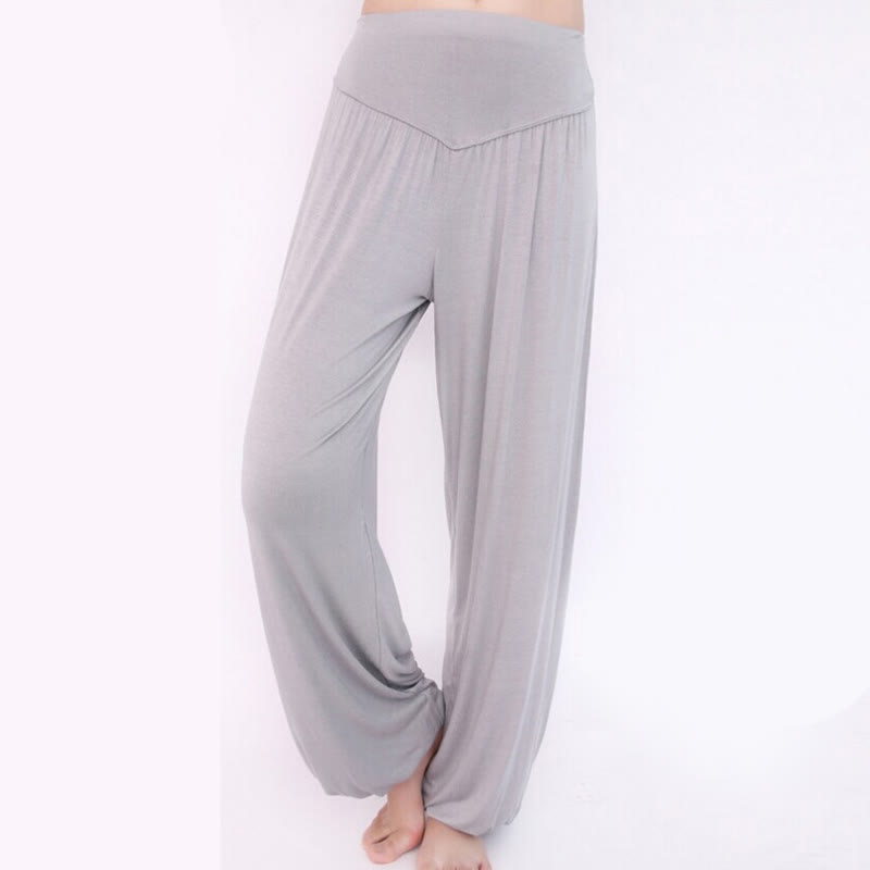Nimara Ritual Solid Color Yoga Dance Long Harem Pants