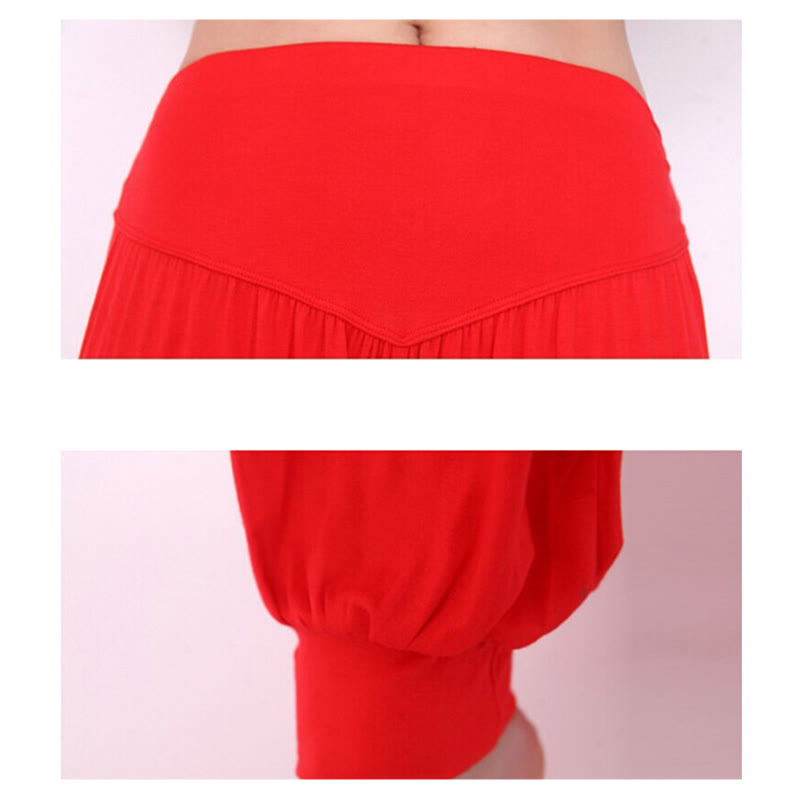 Nimara Ritual Solid Color Yoga Dance Long Harem Pants