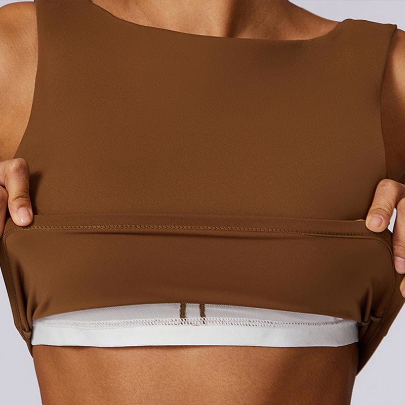 Nimara Ritual Sleeveless Backless Strap Tank Top Bra Flared Pants Sports Fitness Yoga