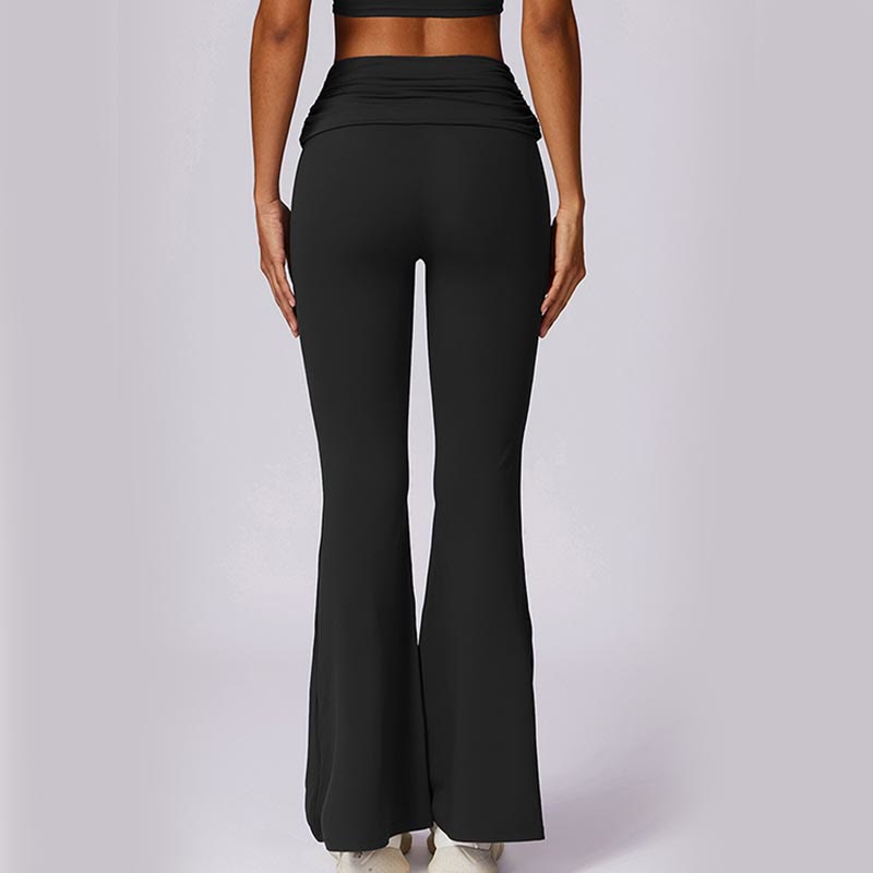 Nimara Ritual Sleeveless Backless Strap Tank Top Bra Flared Pants Sports Fitness Yoga