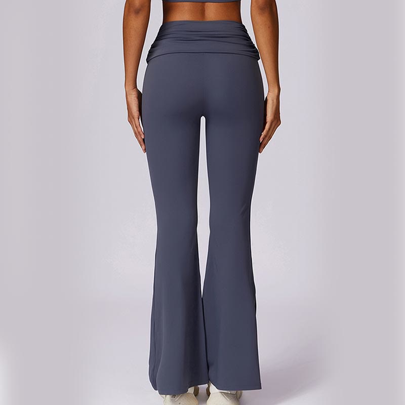 Nimara Ritual Sleeveless Backless Strap Tank Top Bra Flared Pants Sports Fitness Yoga
