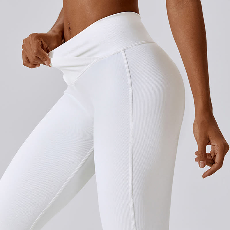 Nimara Ritual Sleeveless Crop Tank Top Flared Pants Sports Fitness Yoga