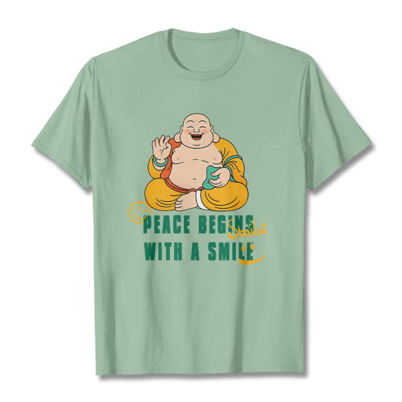 Nimara Ritual Peace Begins With A Smile Tee T-shirt