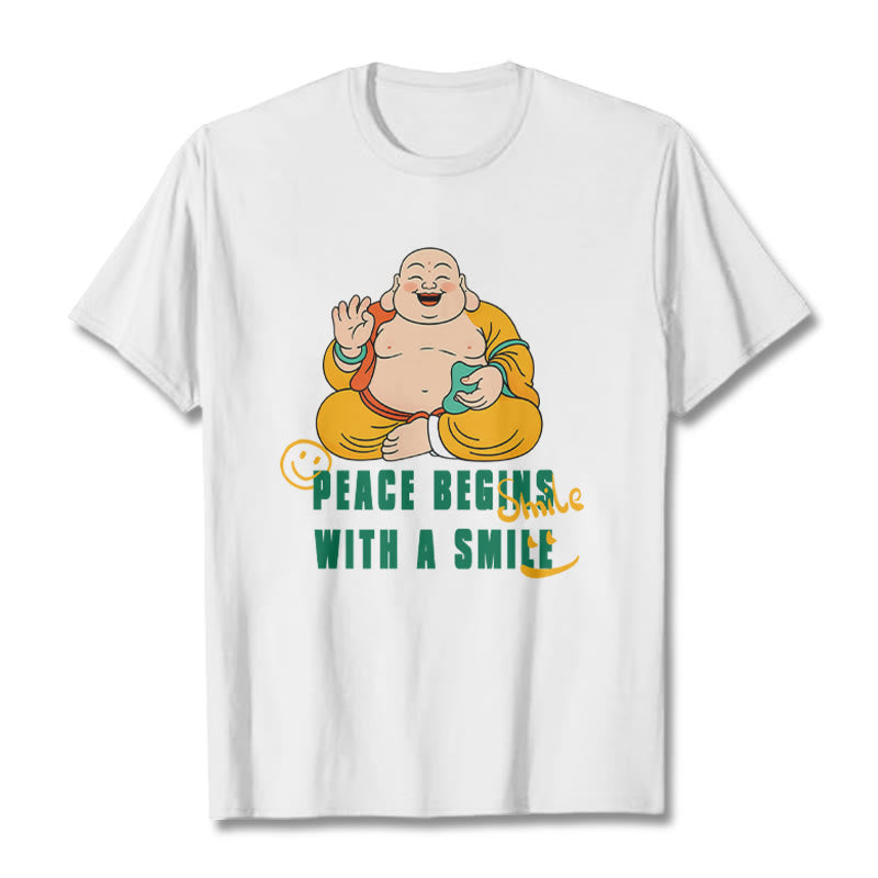 Nimara Ritual Peace Begins With A Smile Tee T-shirt